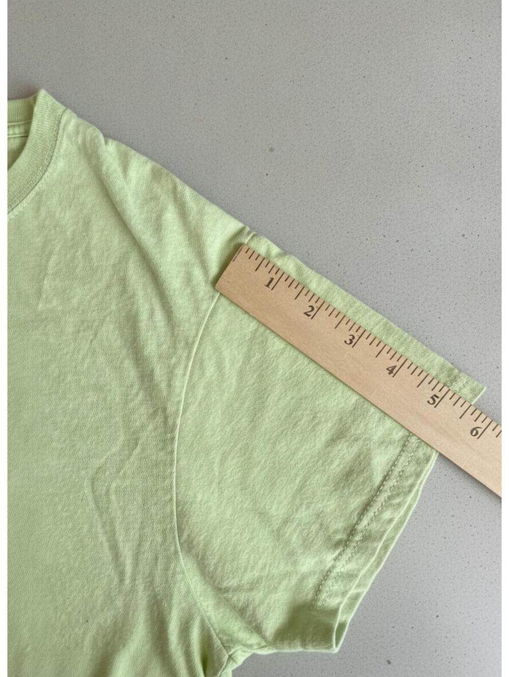 Buck Wear Women Tee L Regular Fit Green 100% Cotton Gardening Graphic Novelty - Picture 6 of 6